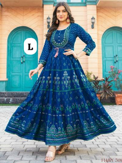 GLAM NX BY INLI DESIGNER ANARKALI GOWN WHOLESALER IN INDIA